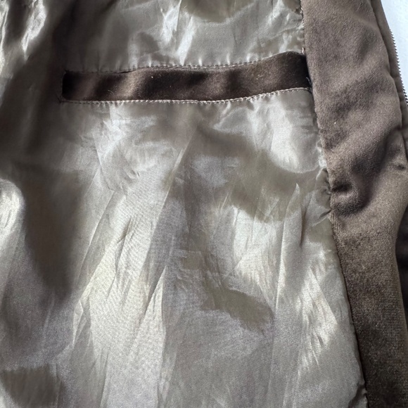 Medium GBG Los Angeles by Guess Quilted Velvet Full-Zip Bomber Jacket - Picture 9 of 12